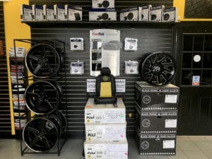 Richmond's Tint and Audio Center Show Room